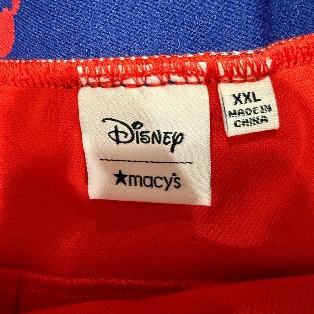 Disney x Macys Collab Minnie Mouse Red Skater Mini Skirt with Pleats